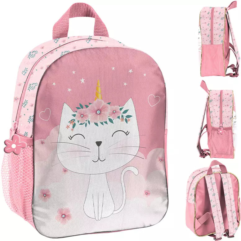 Ikimokyklinio amžiaus kuprinė Pink Cat – Paso
