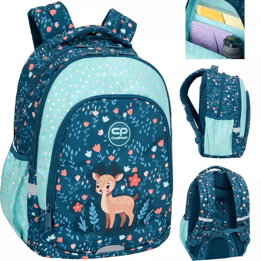 Mokyklinė kuprinė Deer – CoolPack