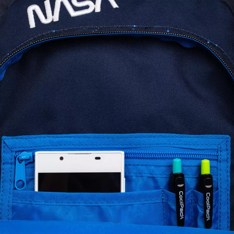 Mokyklinė kuprinė ant ratukų NASA – Colorino School Jack