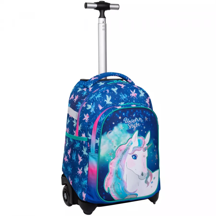 Kuprinė ant ratukų Unicorn – Colorino School