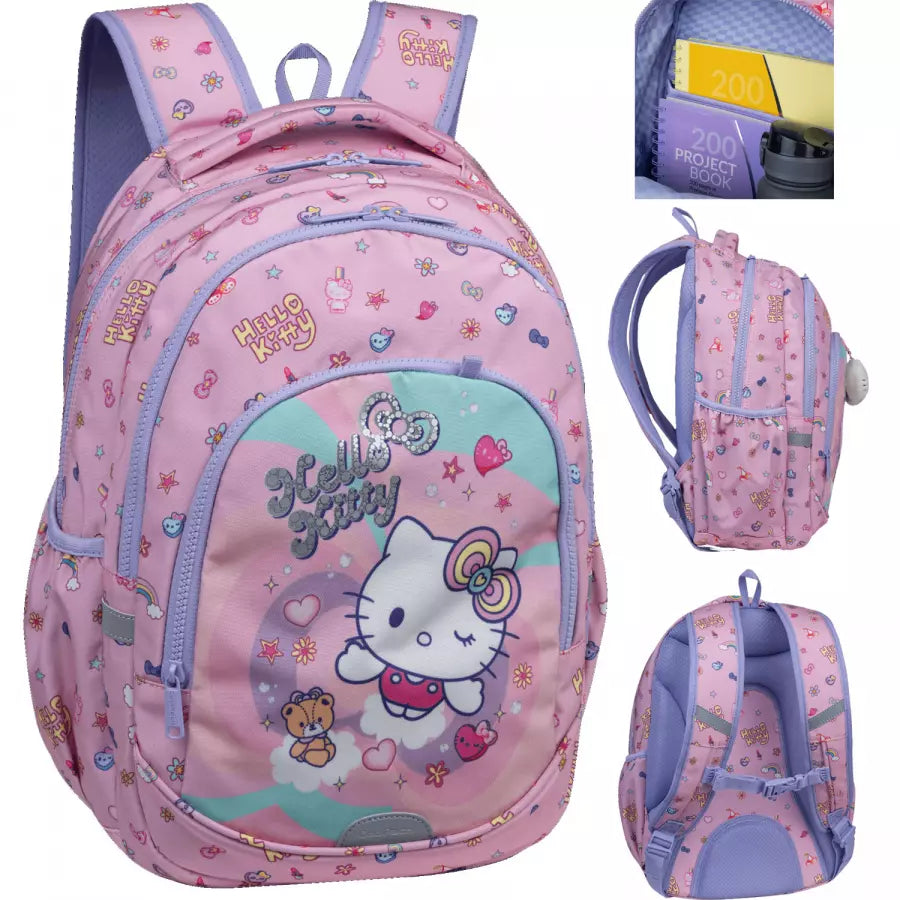 Mokyklinė kuprinė Hello Kitty rožinė – CoolPack