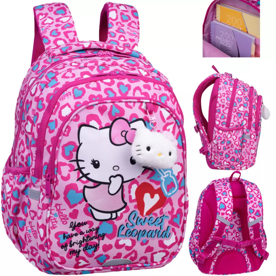 Mokyklinė kuprinė Hello Kitty rožinė – CoolPack