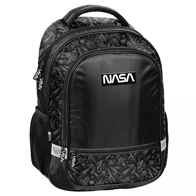 Mokyklinė kuprinė Nasa Black – Paso