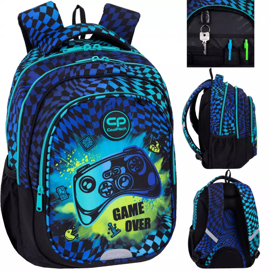 Mokyklinė kuprinė Gamer Chess – CoolPack