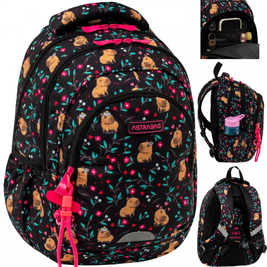 Kuprinė Flower Capy – AstraBag