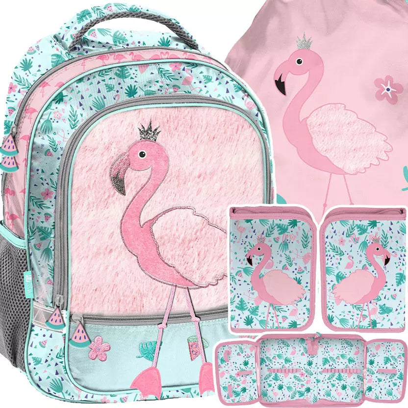 Mokyklinis komplektas 3 vnt. Flamingo – Paso