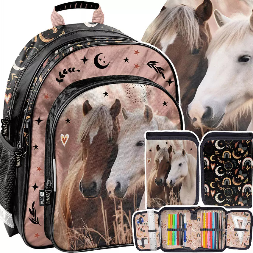 Mokyklinis komplektas 3 vnt. Arkliai – Paso