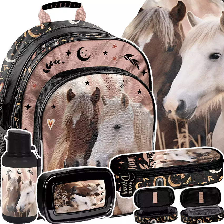 Mokyklinis rinkinys Horses 5 dalių – Paso