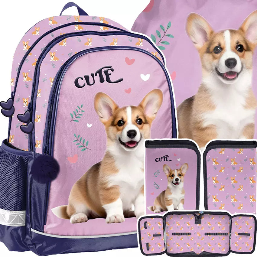 Mokyklinis rinkinys Corgi Lila – Paso