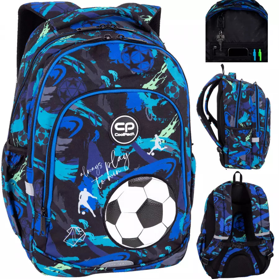 Kuprinė Football Navy – CoolPack