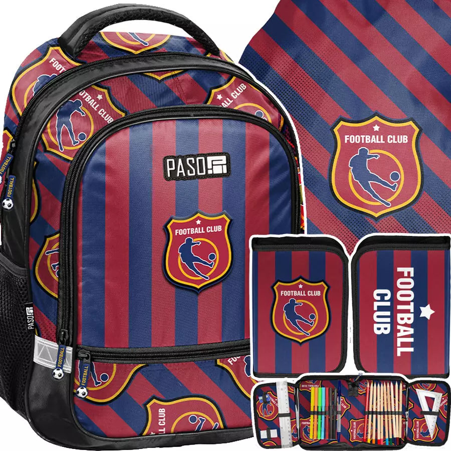 Mokyklinis rinkinys Football Club 3 dalių – Paso