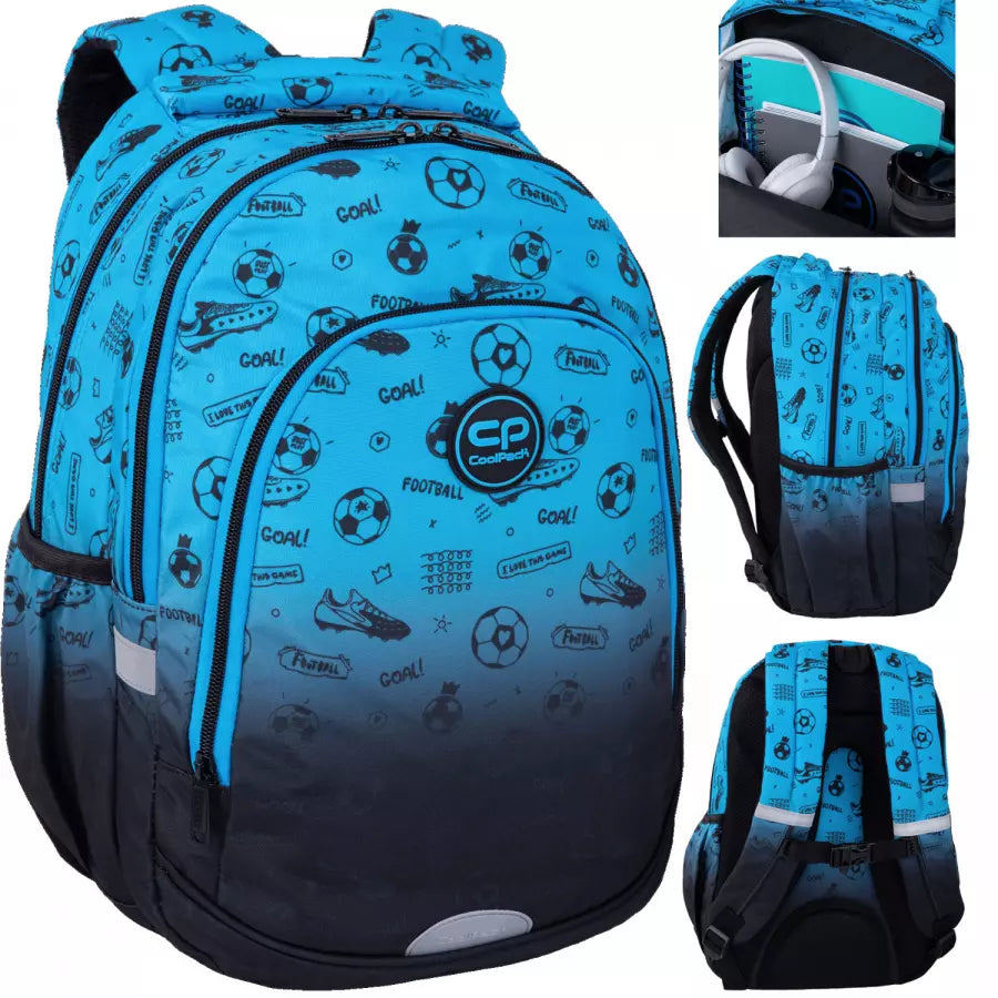 Kuprinė Football 2T Blue – CoolPack