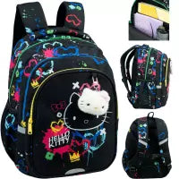 Mokyklinė kuprinė Hello Kitty Black Neon Jerry – CoolPack