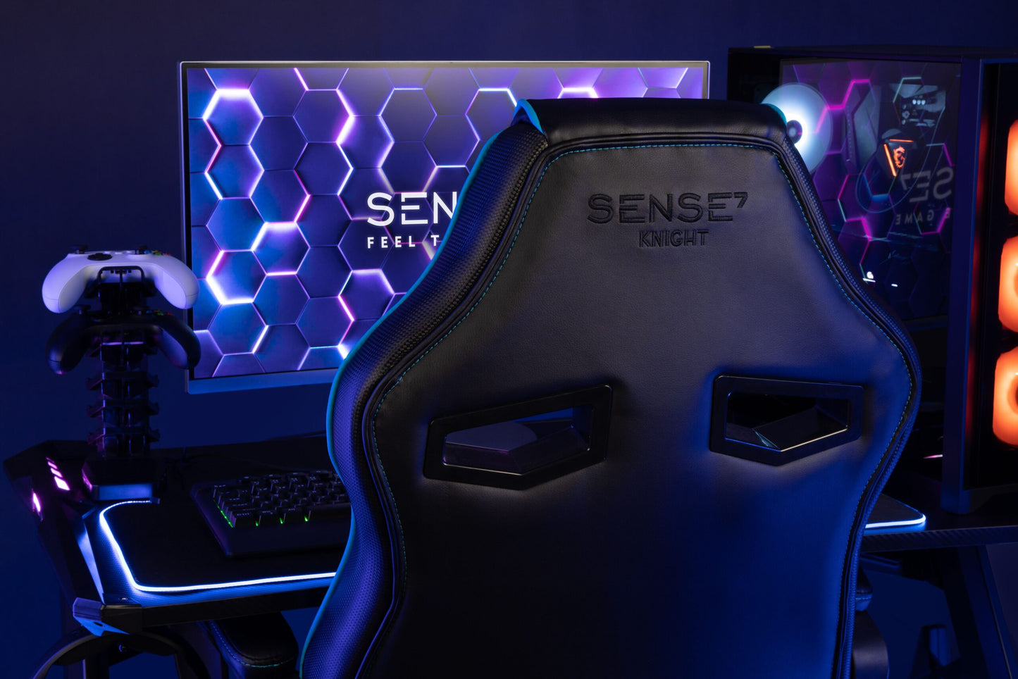 Sense7 Knight žaidimų kėdė paaugliams – nuotrauka 99
