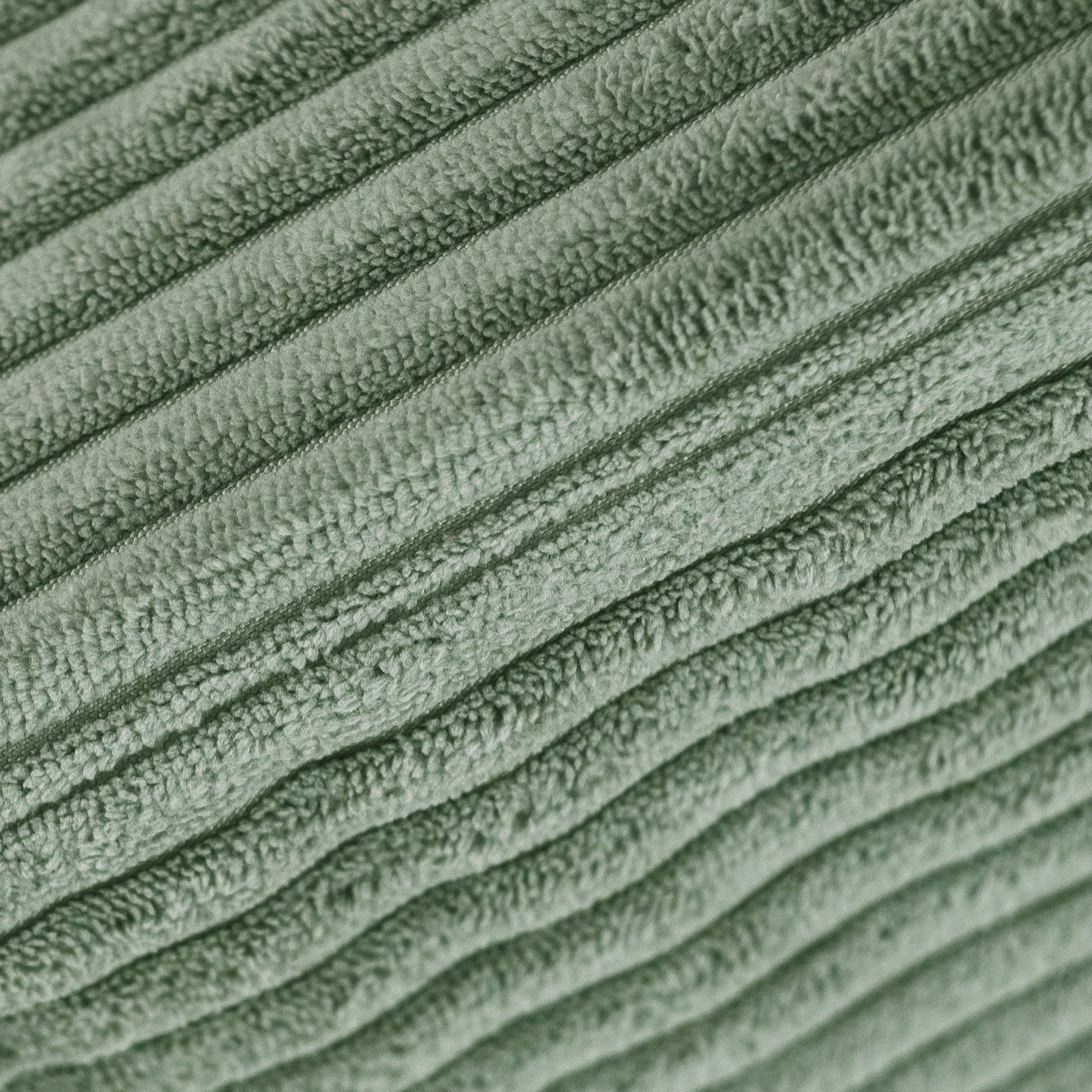 Pliušinis modulinis gultas-šezlongas „Lizdas“, žalias – vaizdas 7