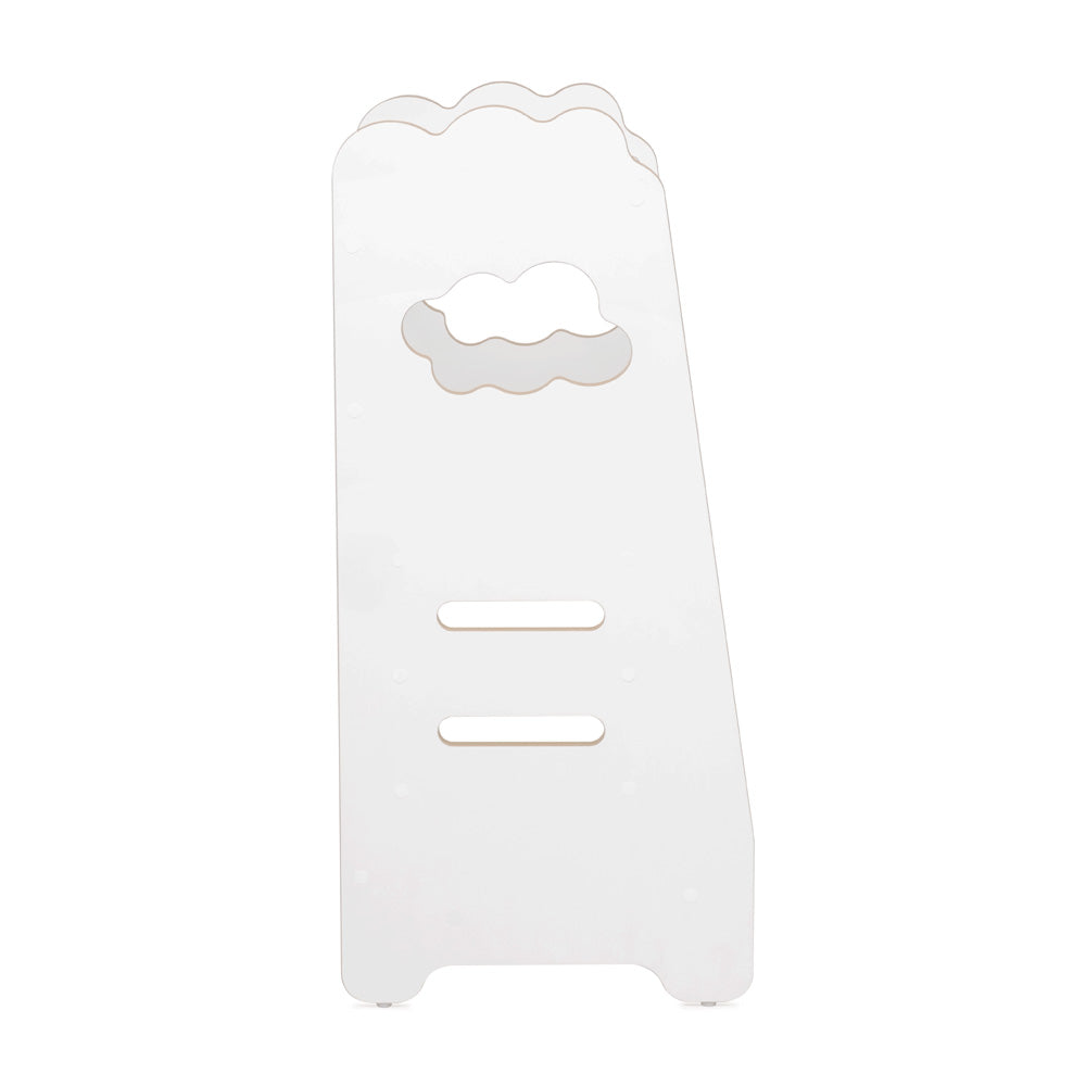 Mokomasis bokštelis, baltas, šoninis vaizdas – vaizdas 4