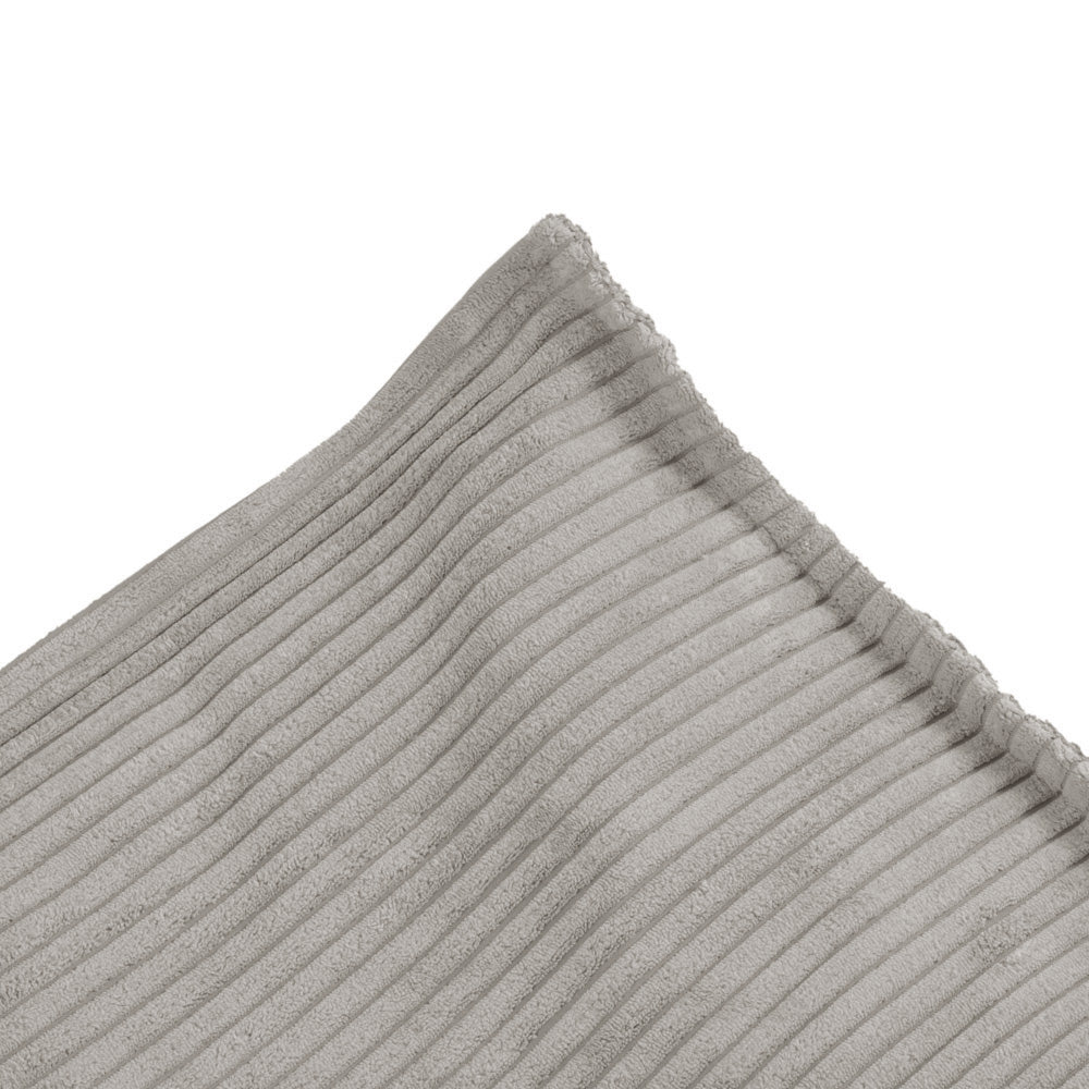 Prabangus Grindų Pufas Plush Nest, Smėlio spalvos, Premium Veliūras – vaizdas 8