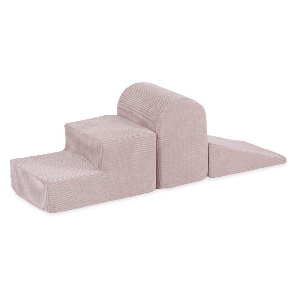 Premium Velvetinis 3 Elementų Minkštas Žaidimų Rinkinys Vaikams, Šviesiai Rožinis – pagrindinis vaizdas