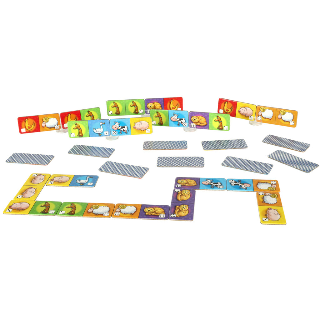 Domino gyvūnėliai mokomasis žaidimas 4+, vaizdas 2