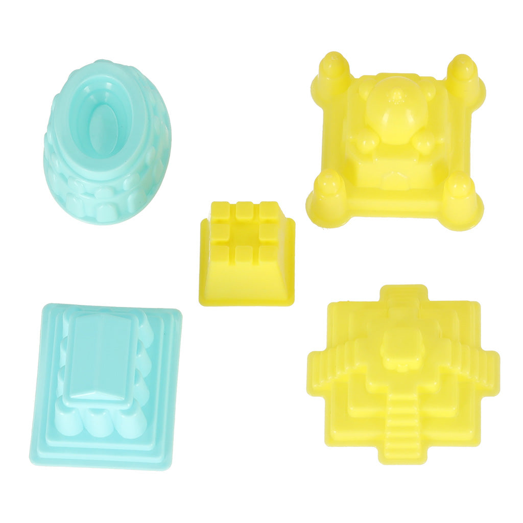 Smėlio žaidimų rinkinys: formelės ir kastuvėliai, 28 dalys