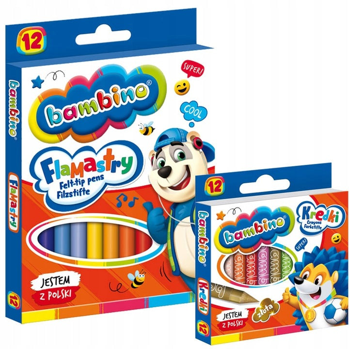 BAMBINO mokyklinis rinkinys pradinukui – pakuotė