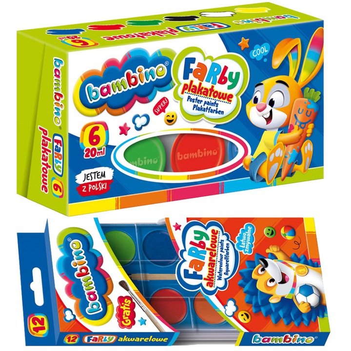 BAMBINO prekės ženklo mokyklinis rinkinys
