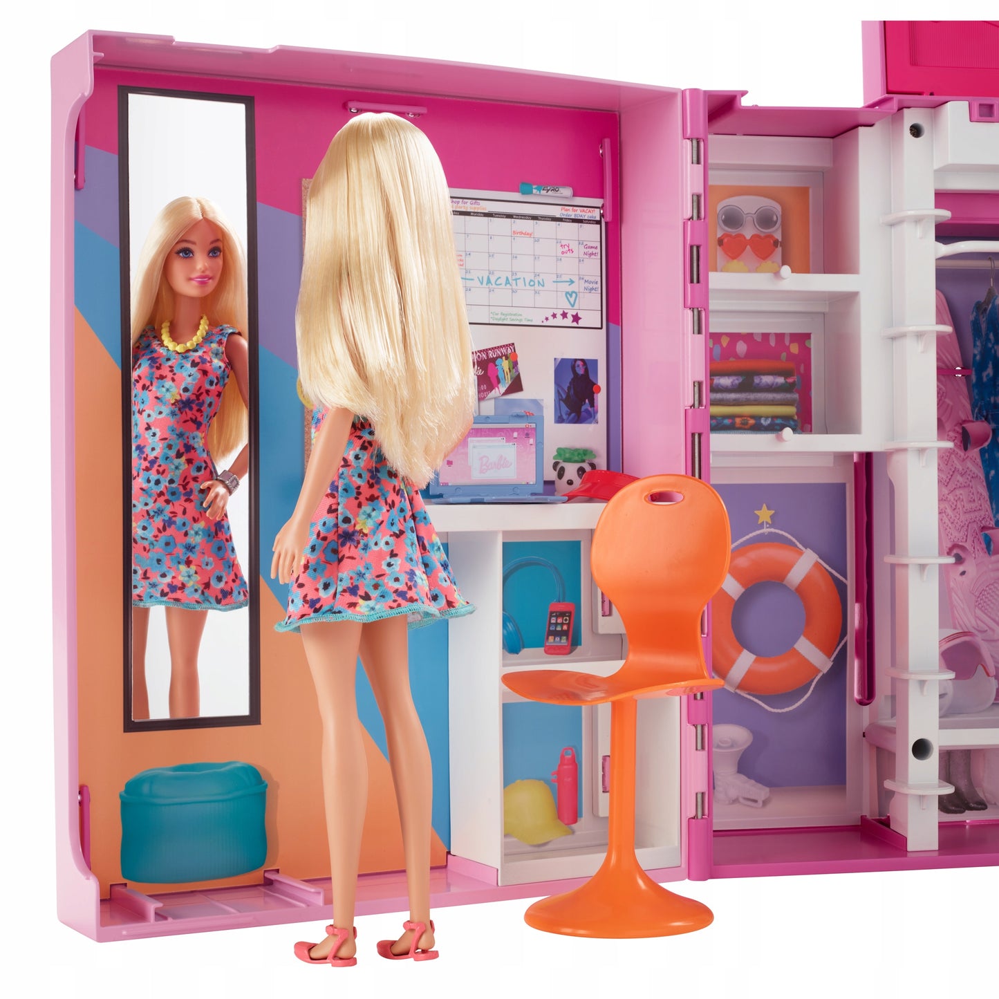 Barbie „Dream Wardrobe“ drabužių spinta, informacija apie saugumą – vaizdas 7