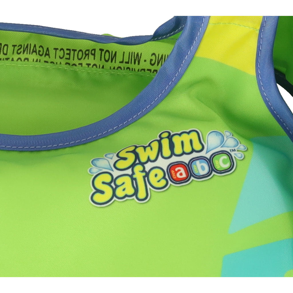 AQUASTAR Žalia maudymosi liemenė su rankovėmis – vaizdas 3