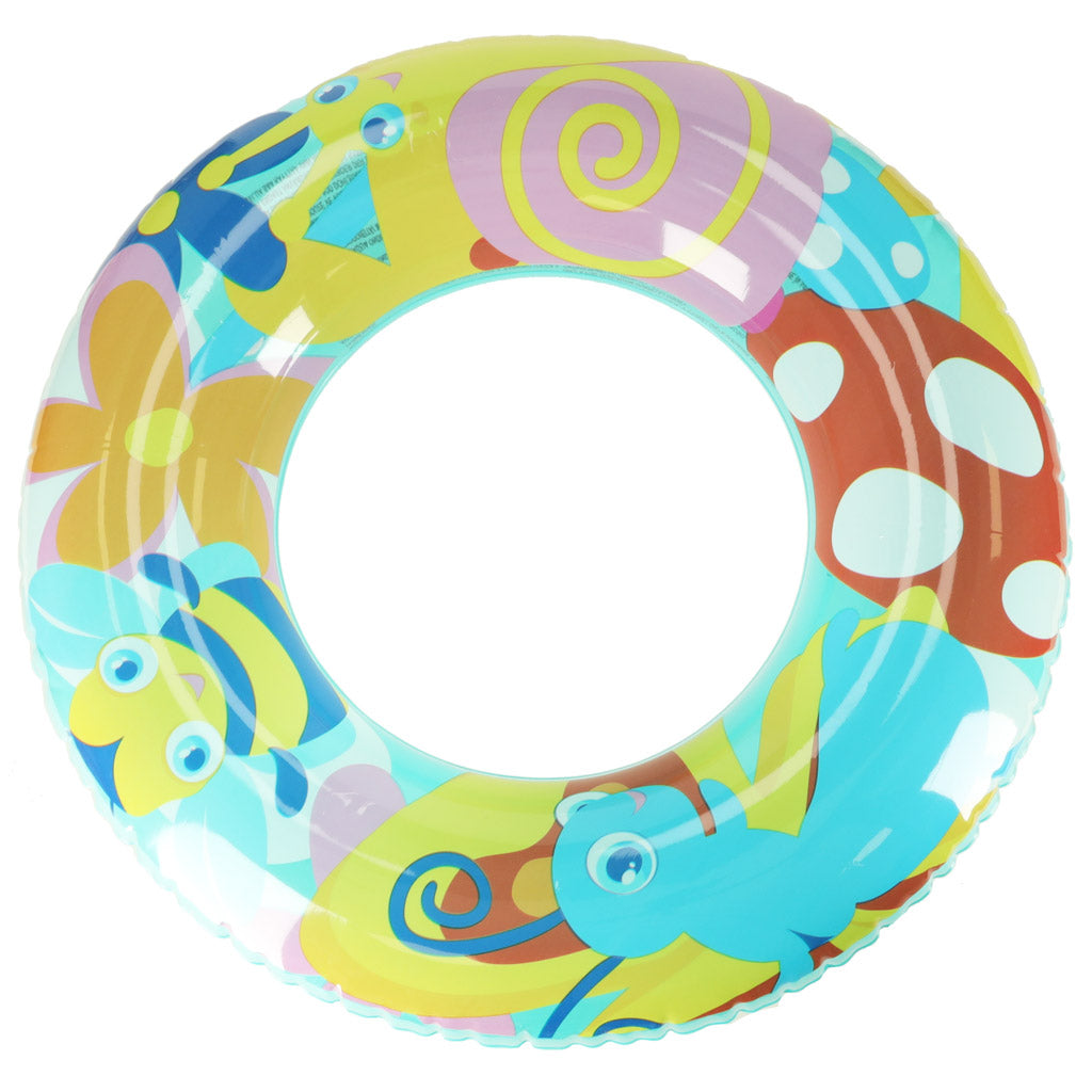 BESTWAY 36013 pripučiamas plaukimo ratas, drugelių ir sraigių motyvas – vaizdas 2