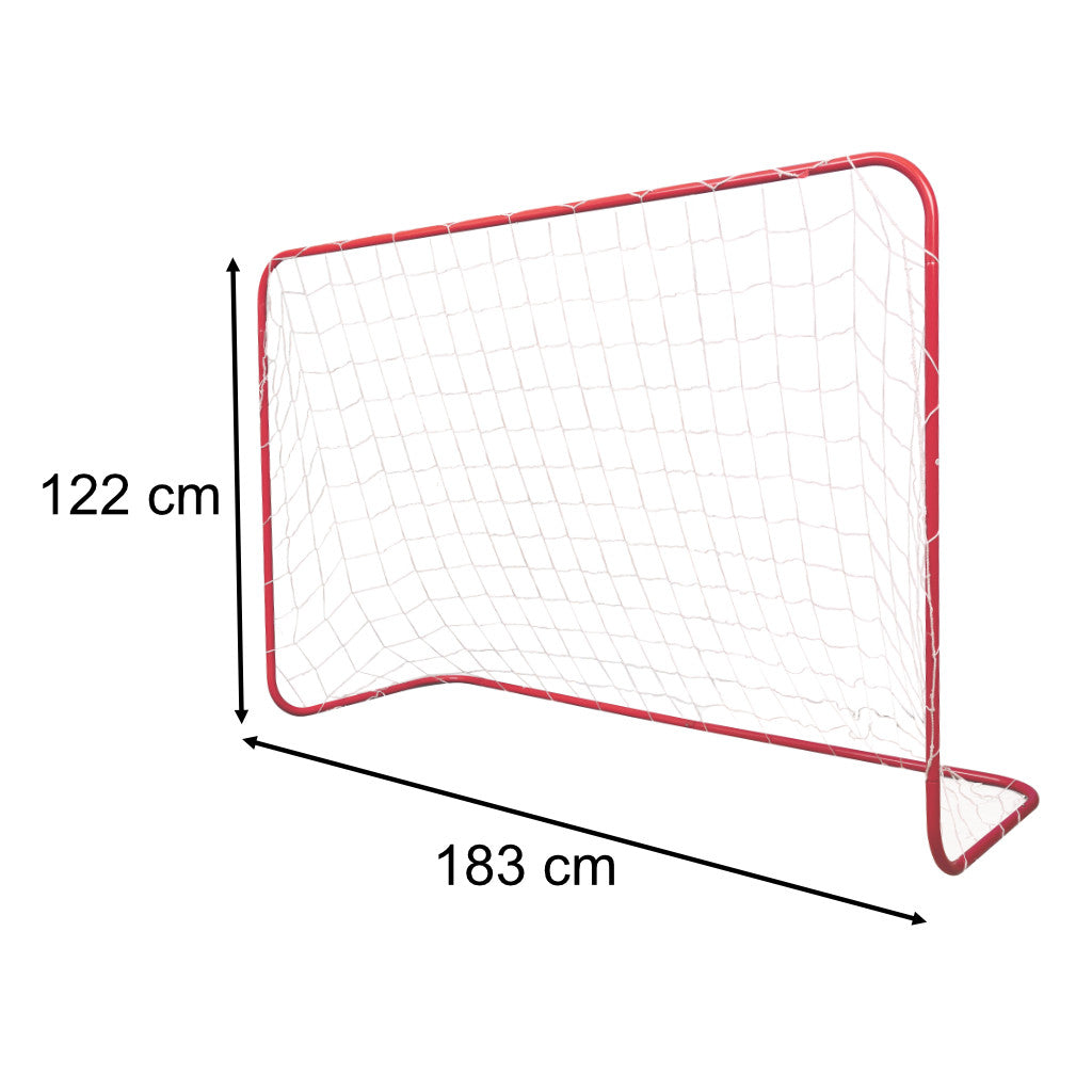 Futbolo vartai vaikams, treniruotėms, 183 x 122 x 61 cm