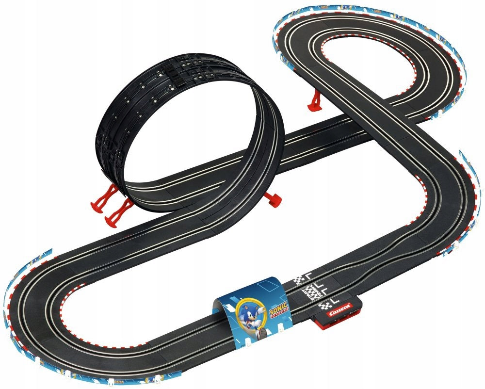 Carrera GO!!! - Automobilių Takas su 49 m Kilpa Sonic + 2 Automobiliai (Modelis 62566) - vaizdas 4