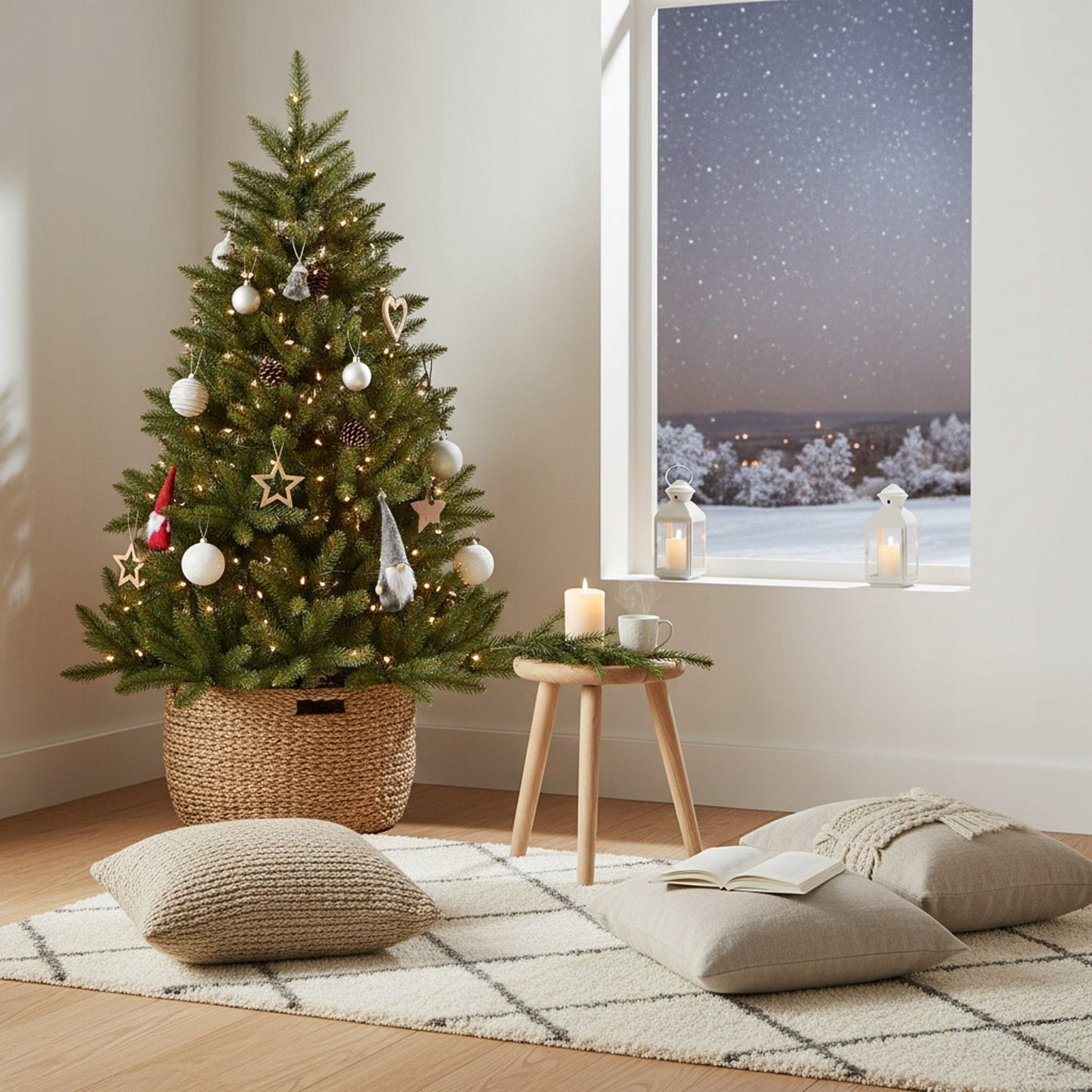 Dirbtinė eglutė Šiaurės Kaukazo eglė 120 cm, tanki ir natūraliai atrodo kaip gyva, PREMIUM klasės - vaizdas 3