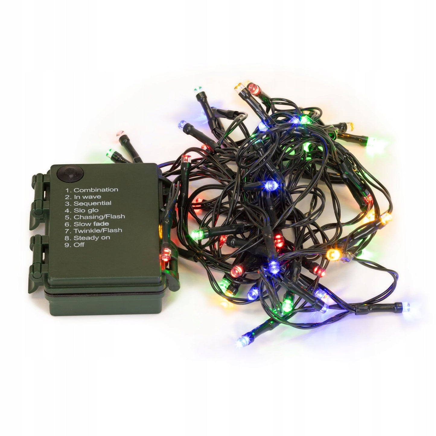 Dirbtinė Kalėdų eglutė su LED lemputėmis 90 cm - vaizdas 2