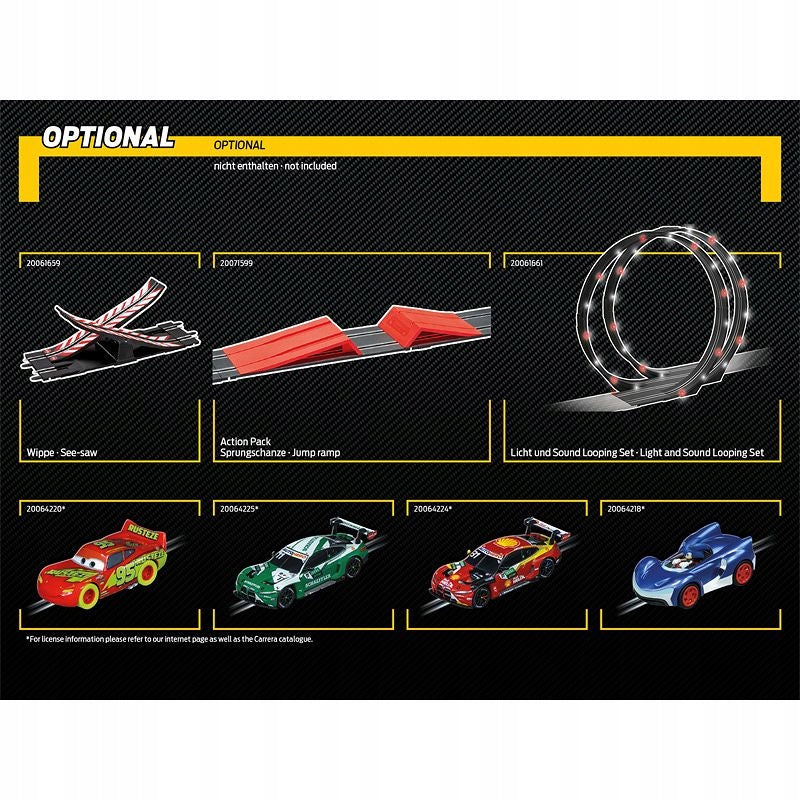 Carrera GO!!! - 49m Nascar Automobilių Trasa + 2 Automobiliai (Modelis 62582) - vaizdas 5