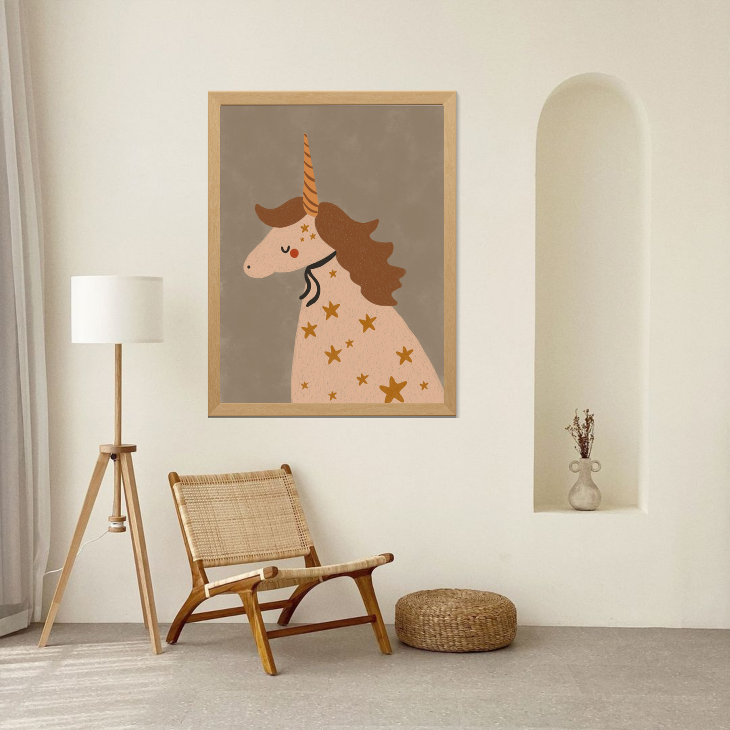 Plakatas - piešinys Vienaragis – vaizdas 5