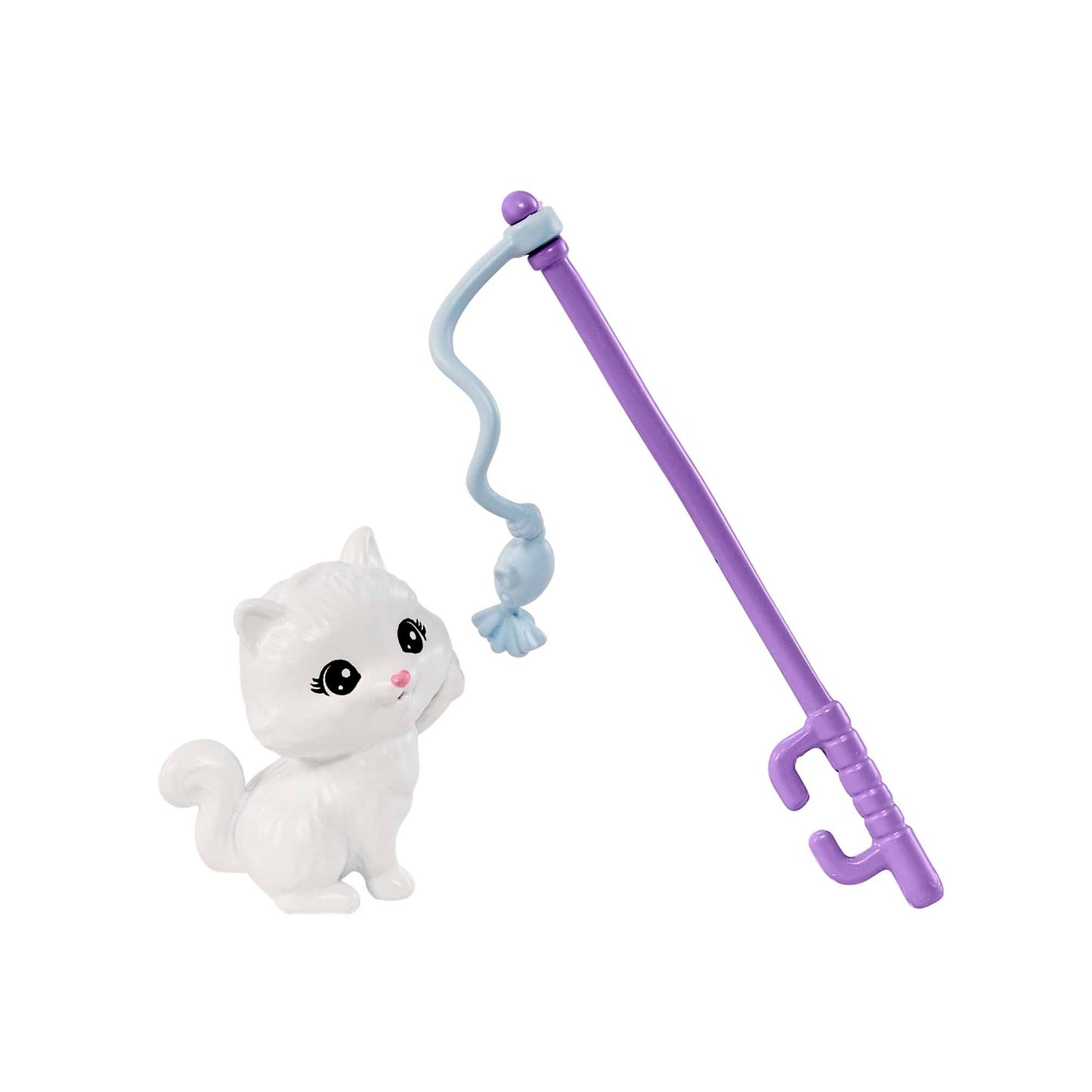 Barbie lėlė su kačių bokštu HHB70, plastikinė medžiaga – vaizdas 7