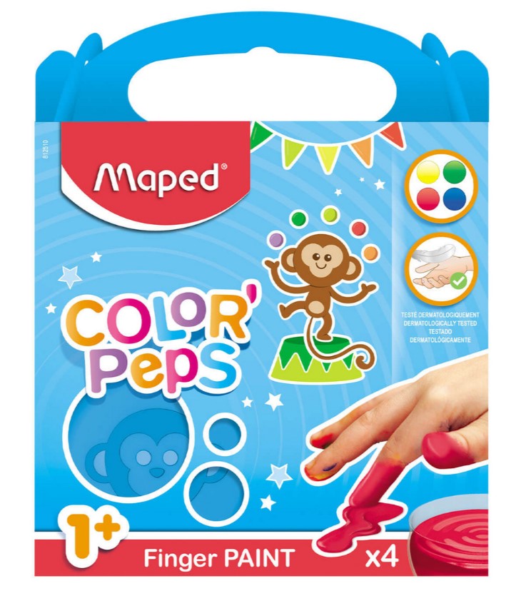 Colorpops pirštų dažai 4 vnt – pagrindinis vaizdas
