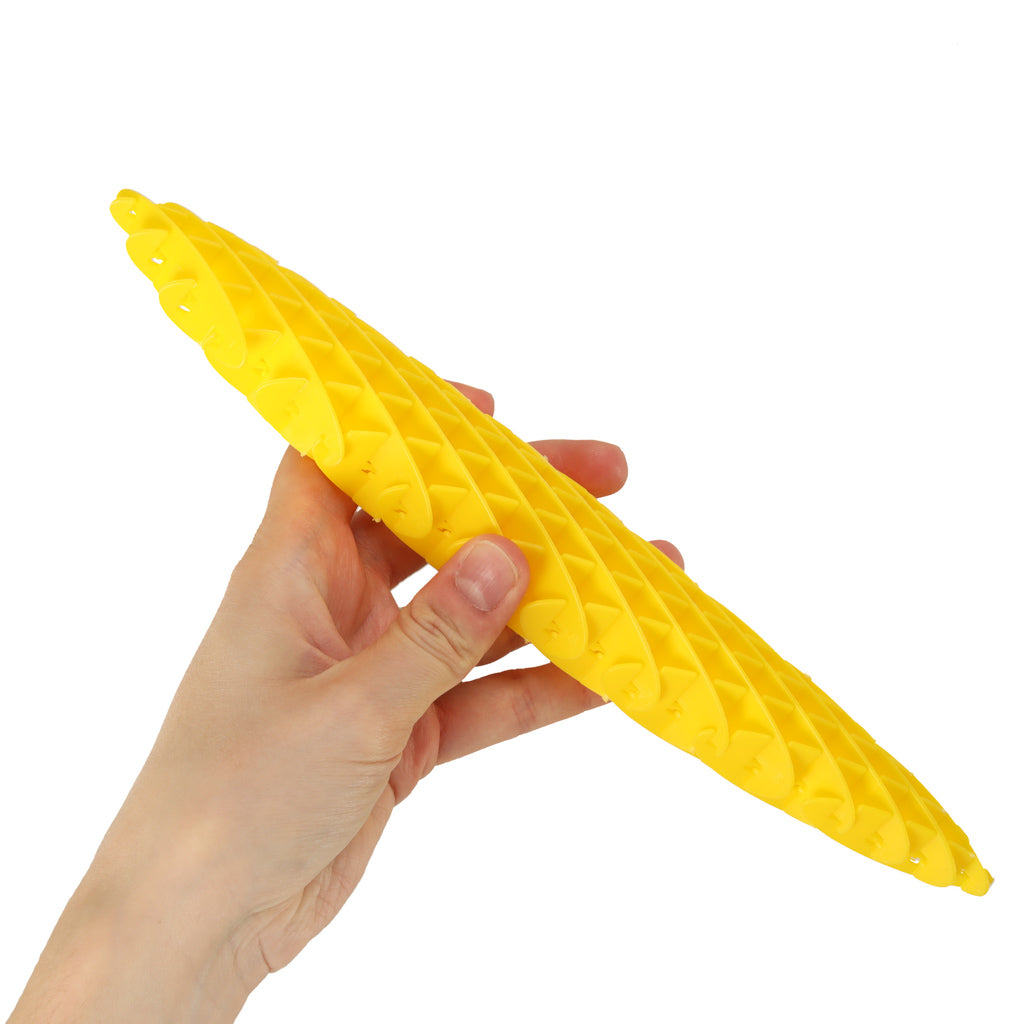 Fidget Worm sensorinis antistresinis tampomasis žaislas, geltonas – vaizdas 6