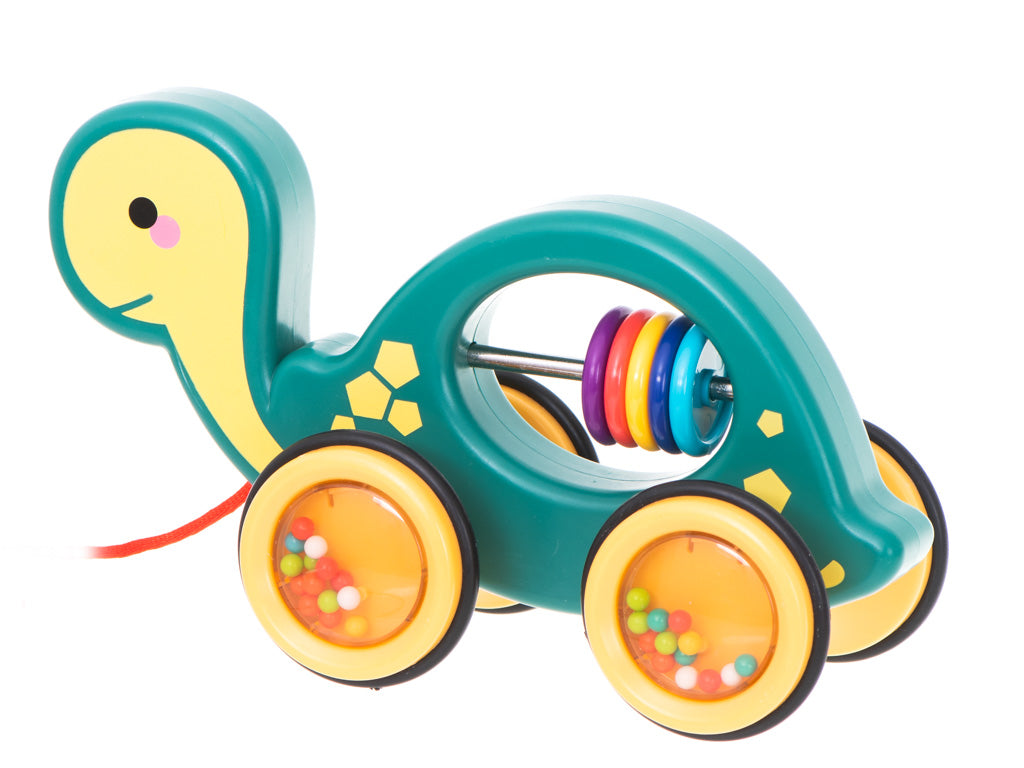 Medinis barškutis ant virvutės mobilusis vėžlys – vaizdas 3