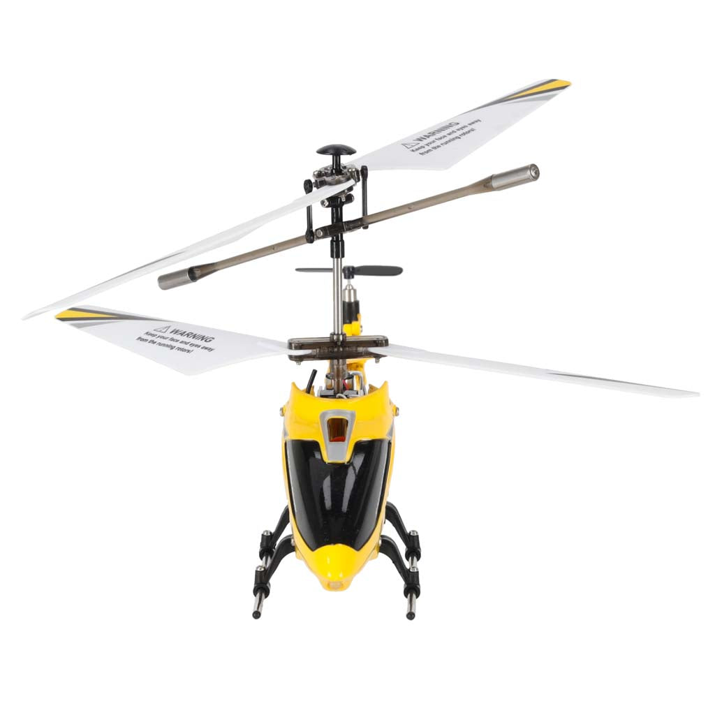 SYMA S107H 2.4GHz RTF nuotoliniu būdu valdomas RC sraigtasparnis, geltonas