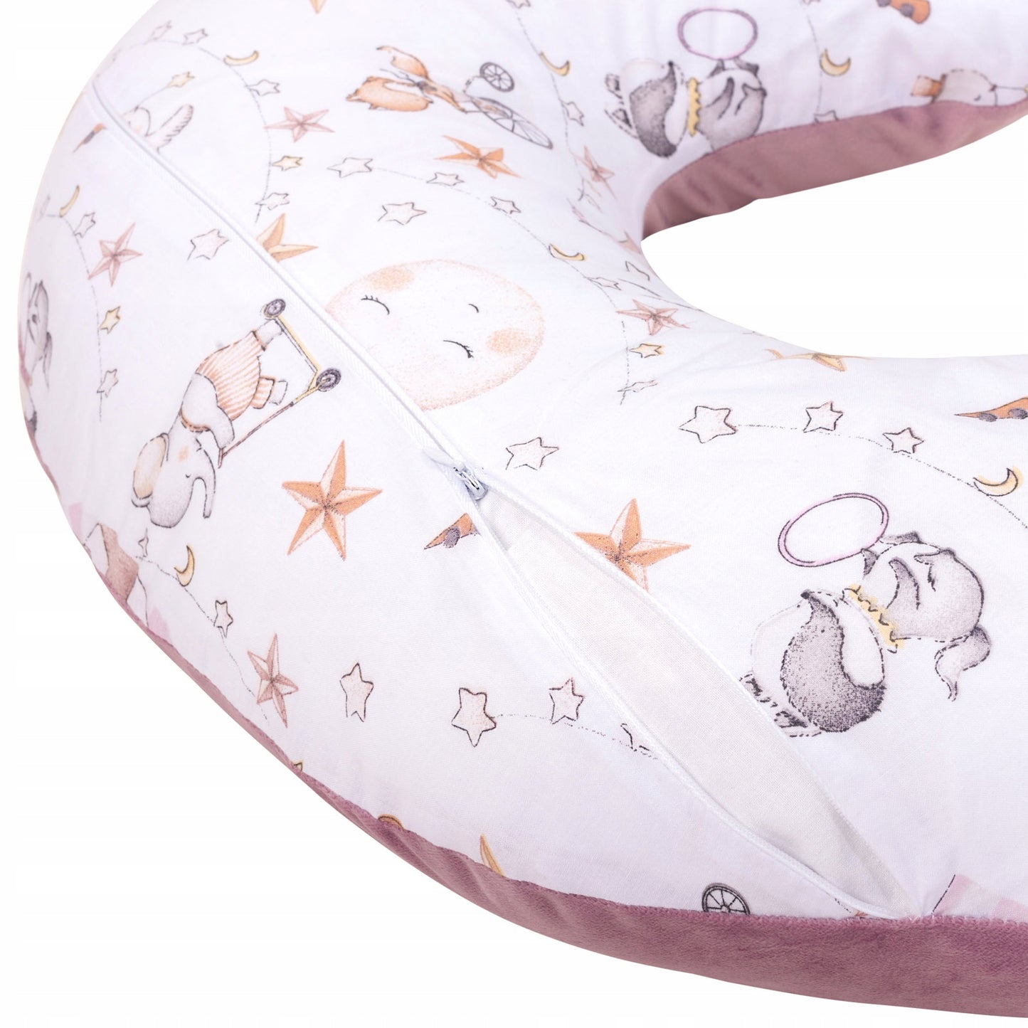 JUKKI Žindymo pagalvė, užvalkalo detalė – vaizdas 2