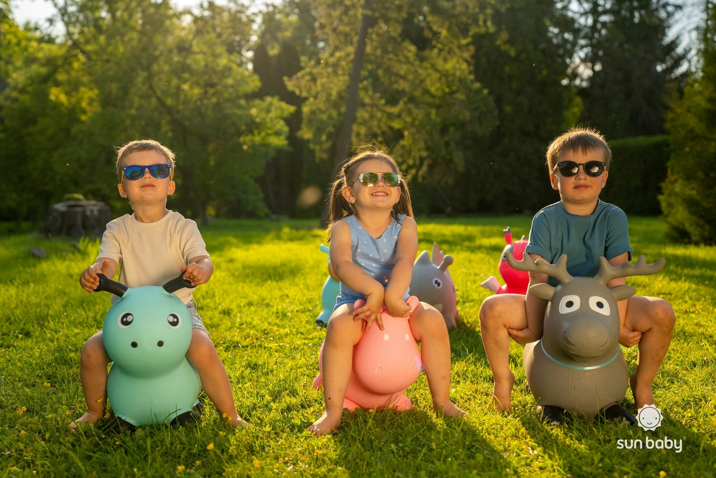 Vaikiškas pripučiamas šokliukas žirafa, rožinis, skirtas mergaitėms – vaizdas 5