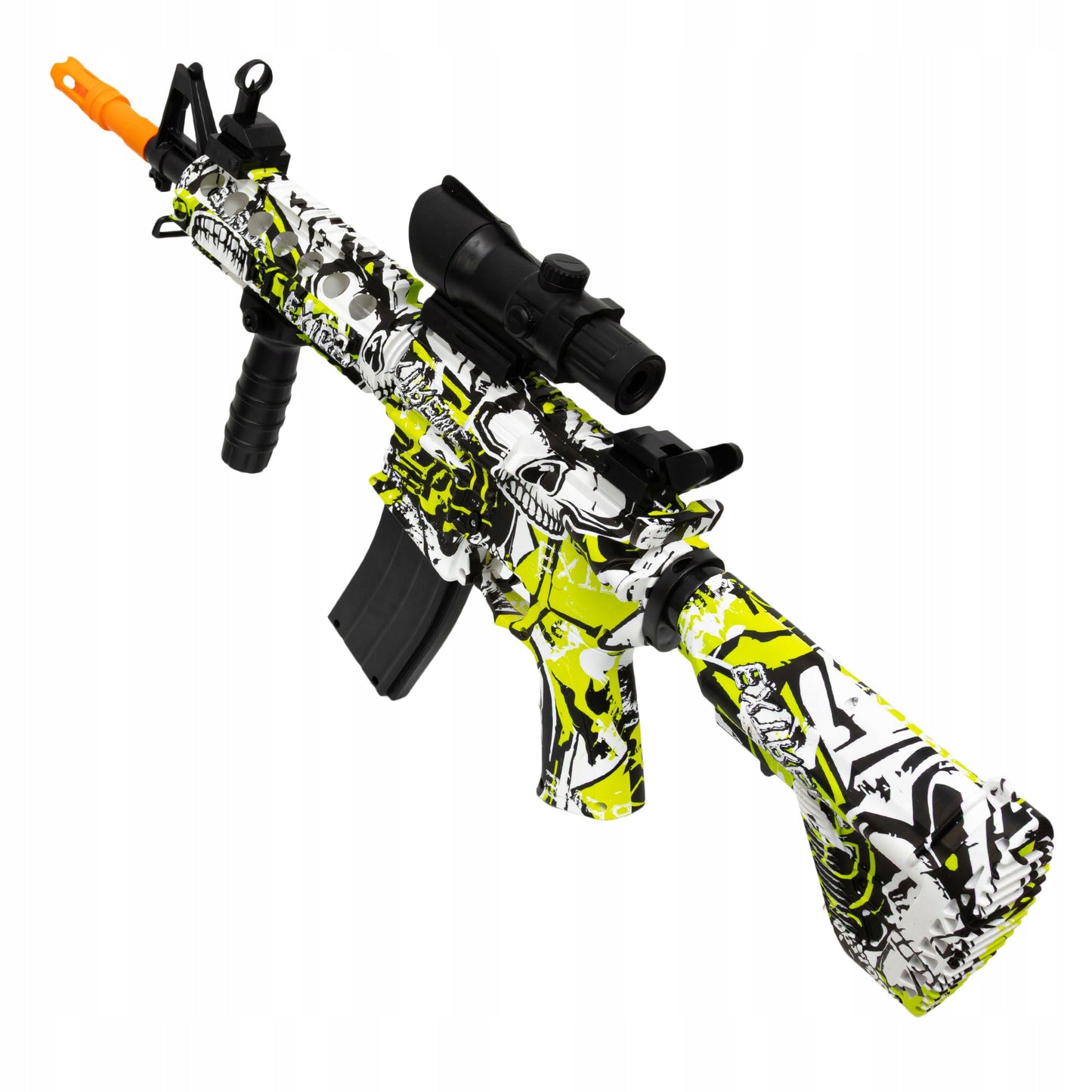 Automatinis pistoletas su gelinėmis kulkomis, dviem šaudymo režimais ir akumuliatoriumi - vaizdas 3