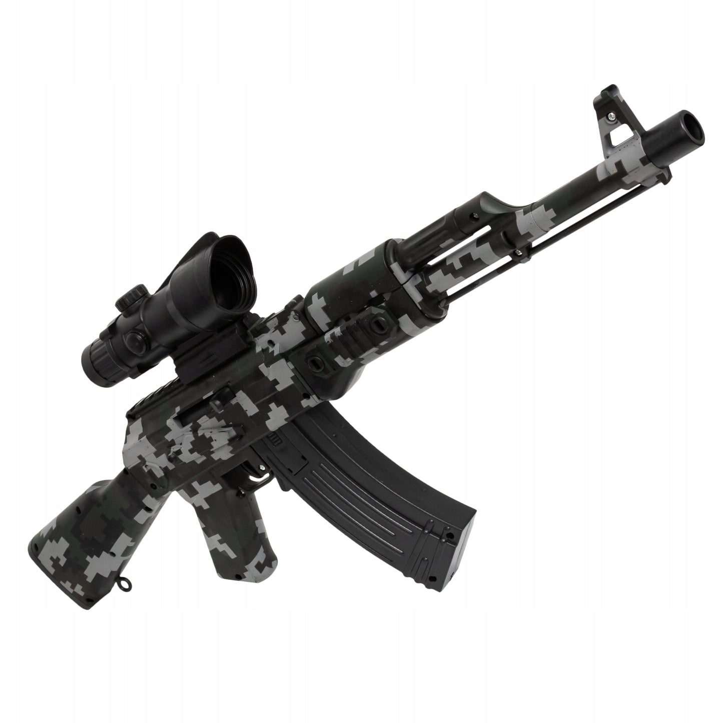 Automatinis šautuvas su gelinėmis kulkomis, dviem šaudymo režimais - pagrindinis vaizdas