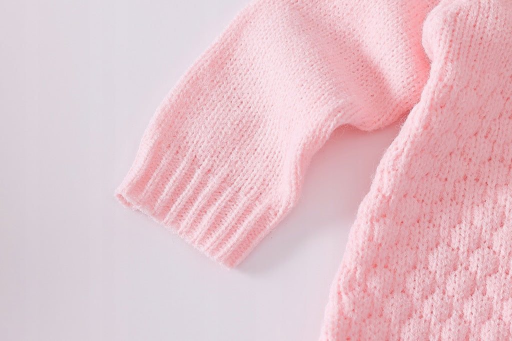 Megztas kombinezonas Rožinis, gamintojo kodas DDK002 – vaizdas 3