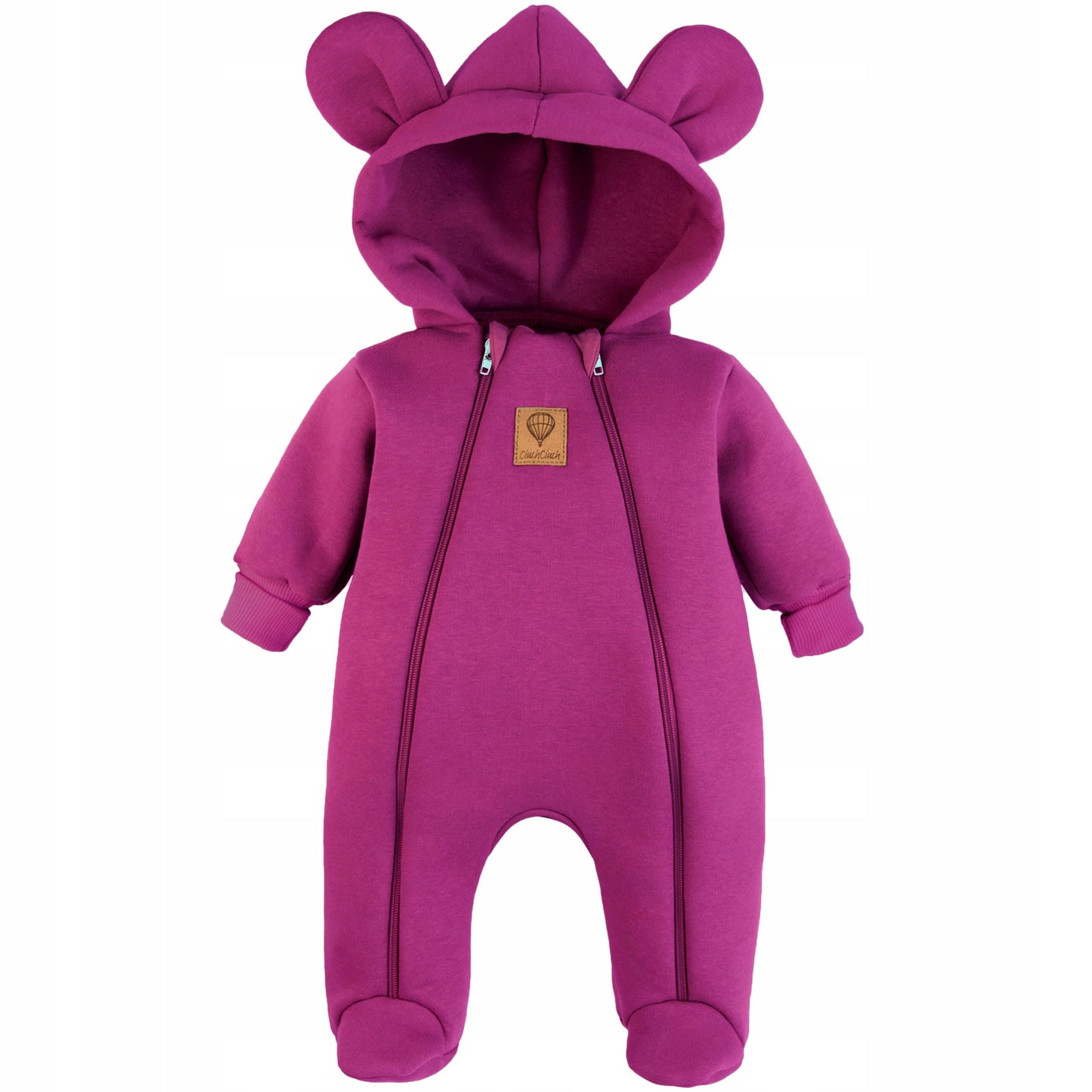 Kūdikių kombinezonas violetinis – vaizdas 3