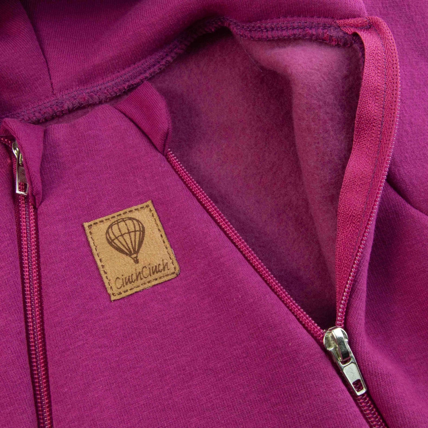 Kūdikių kombinezonas violetinis – vaizdas 5