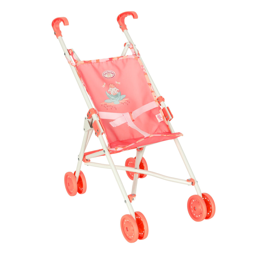 Baby Annabell sulankstomas lėlės vežimėlis rožinis