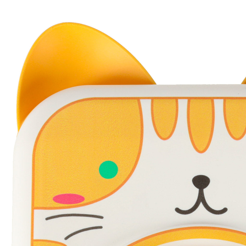 Kūrybinis puodžiaus rato rinkinys su moliu ir dažais, geltonas kačiukas