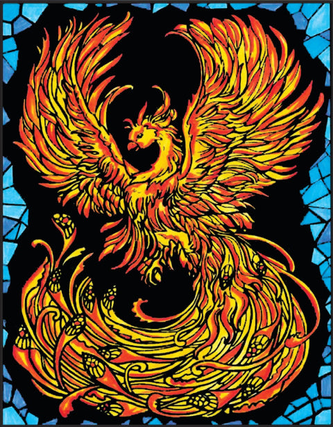 Spalvinimo paveikslas Feniksas 47x35cm – pagrindinis vaizdas